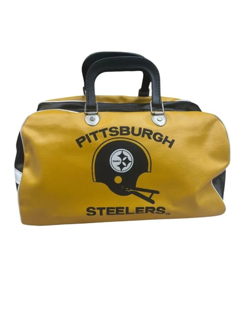 Pittsburgh Steelers Gym Tote Travel Bag #15277 Vintage 1970’s Official NFL